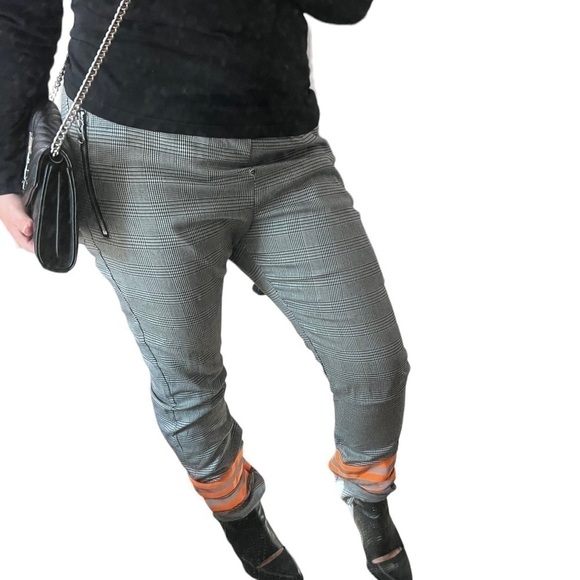 Eptm Drawstring Houndstooth Showroom Pants - Picture 3 of 14